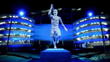 La estatua con la que Manchester City inmortalizó a Sergio "Kum" Agüero
