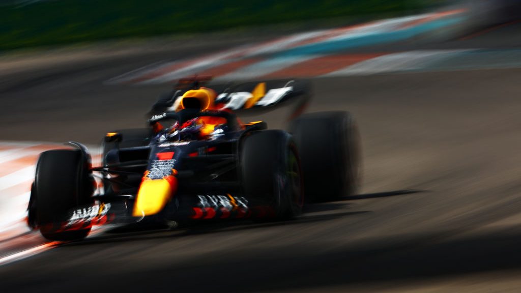 Max Verstappen, de Red Bull, en el Gran Premio de Miami de la Fórmula 1. (Foto: Mark Thompson/Getty Images)