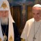 El papa Francisco junto al patriarca Kirill, durante la reunión que mantuvieron en 2016