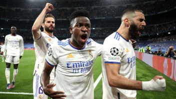 benzema Real Madrid v Manchester City Semi Final Leg Two - UEFA Champions League