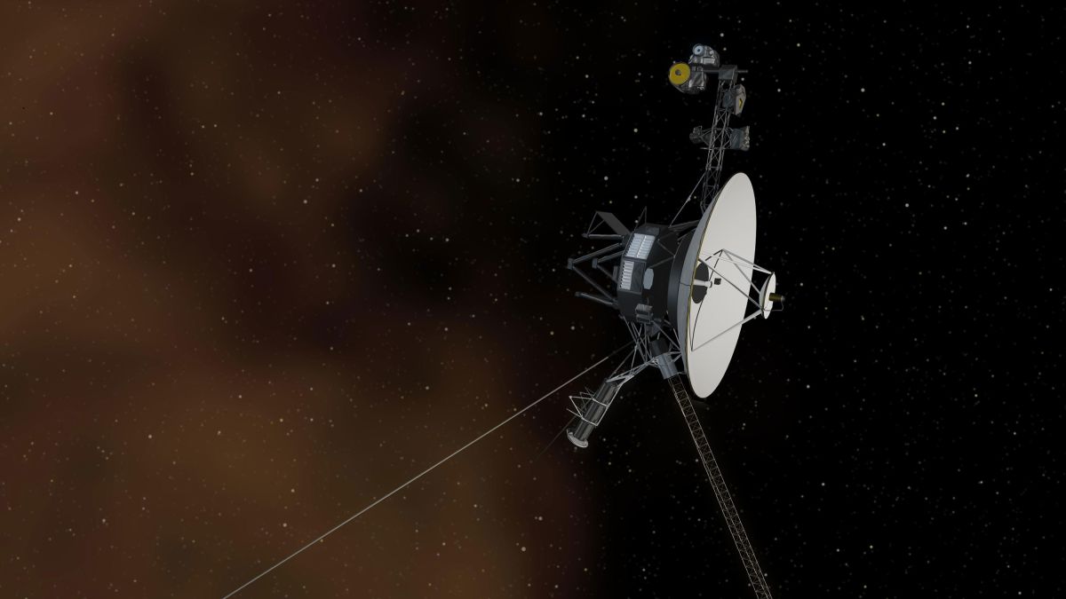The Voyager 1 spacecraft stops communicating with Earth