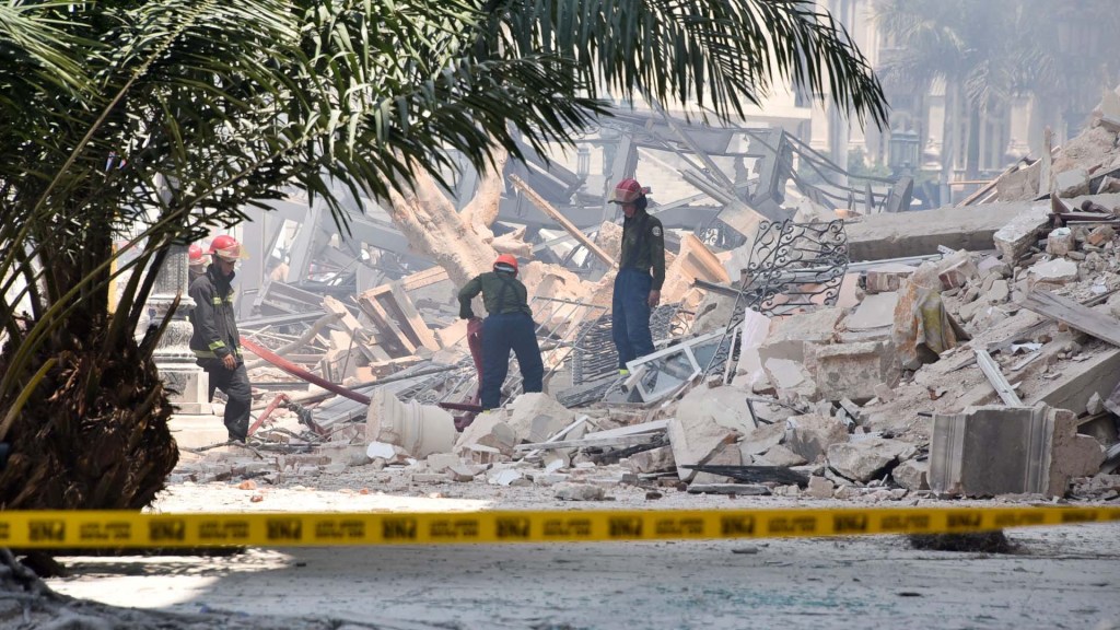 Al menos 8 muertos y decenas de heridos deja la explosión en el Hotel Saratoga de La Habana