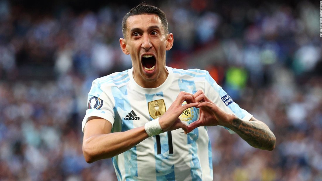 Argentina goleó a Italia en la "Finalissima"