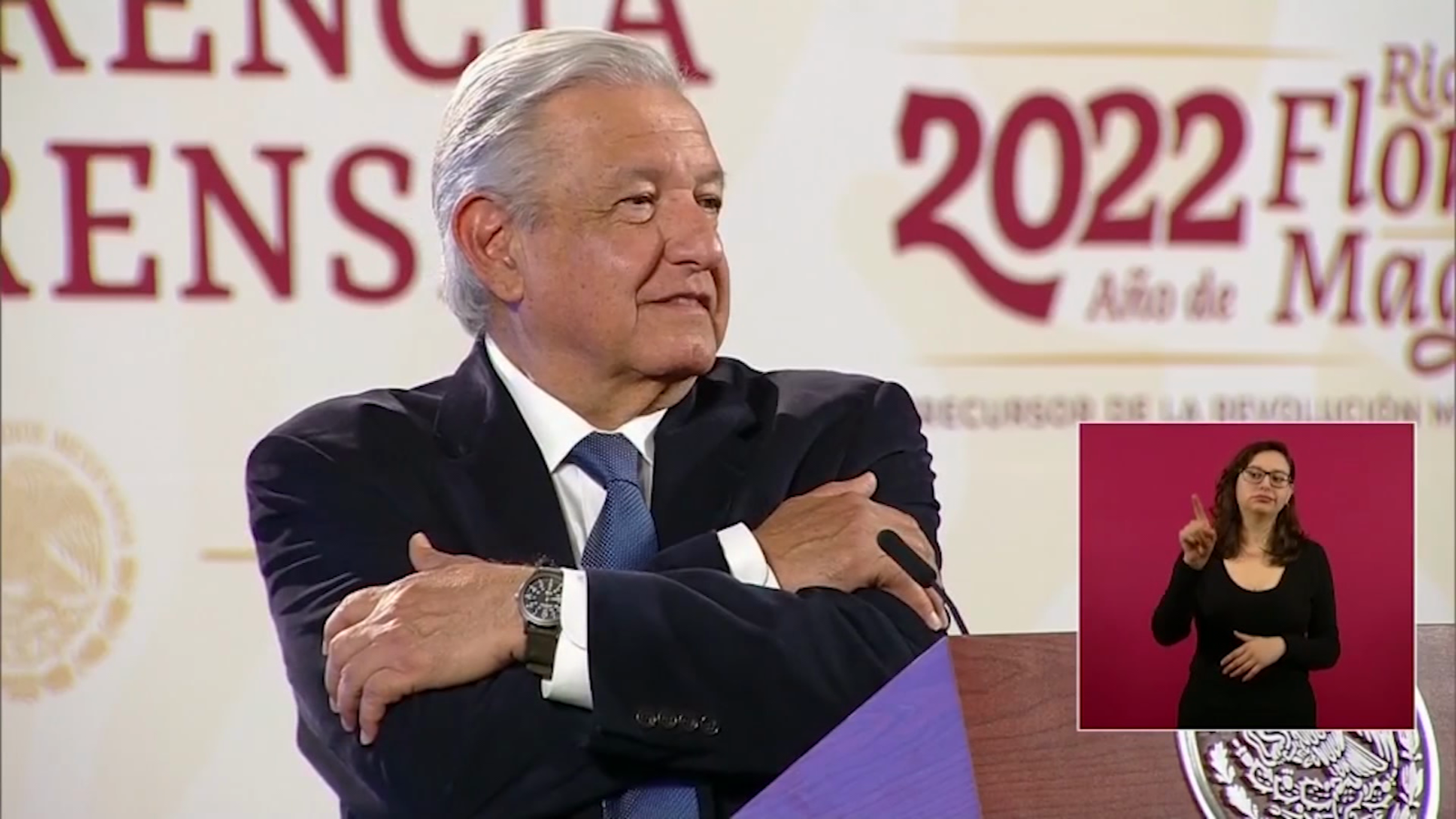 The Colombian Foreign Ministry accuses AMLO of 