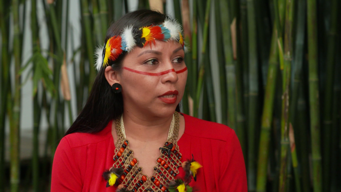 Líder indígena pide salvar la Amazonía, pulmón del mundo