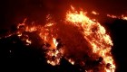 Así están los poderosos incendios forestales en España