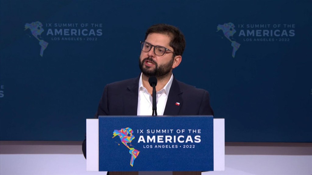 "I do not like the exclusion of Cuba, Venezuela and Nicaragua"Gabriel Borick said at the US Summit