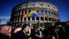 Así celebran el mes del orgullo LGBTQ en Roma