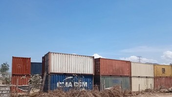 De película: roban 20 contenedores en puerto mexicano
