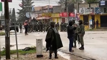 Fuerzas se movilizan tras enfrentamiento con armas