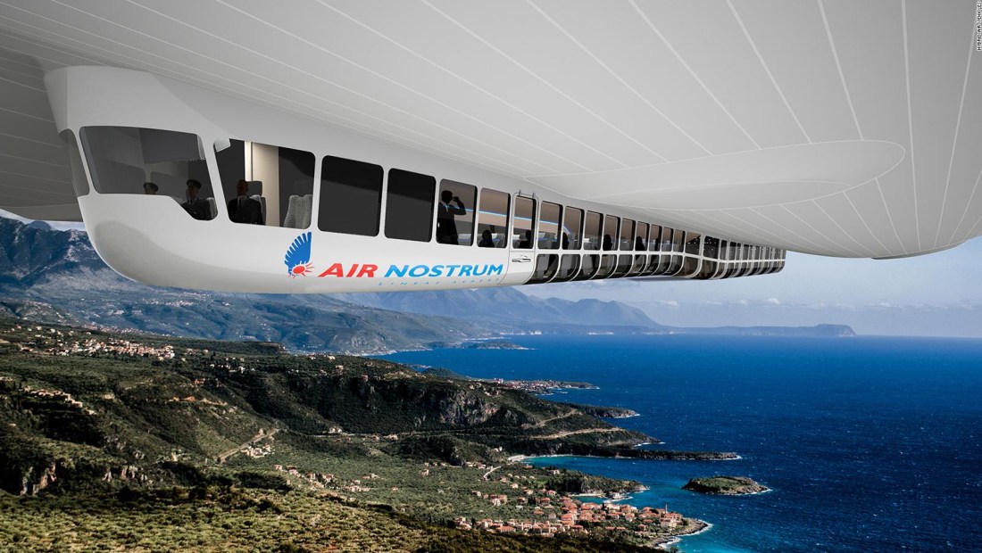 Air Nostrum se une al medio ambiente con dirigibles híbridos