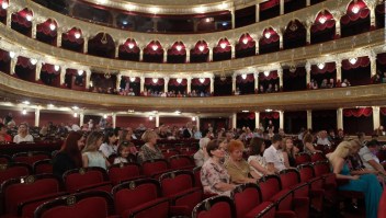 Reabren teatro de ópera y ballet en Odesa, Ucrania