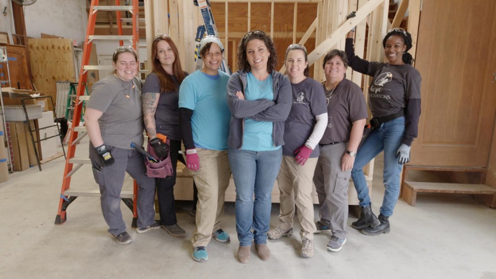 This  heroine teaches construction to women to close gaps