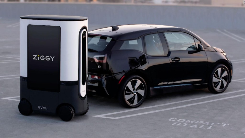 Meet ZiGGY, robot to charge electric vehicles