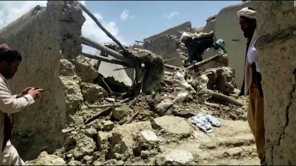 These are the serious damages of the earthquake in Afghanistan