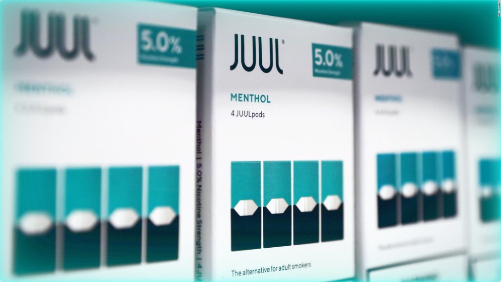 Ordena retiro de cigarrillos electrónicos de Juul Labs en EE.UU.