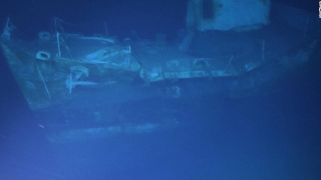 Así lucen los restos del naufragio más profundo del mundo