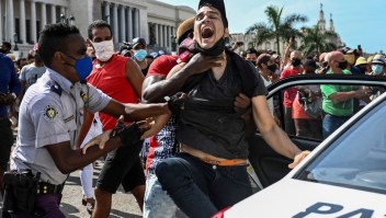 Cientos de personas fueron detenidas en Cuba durante las protestas de 2021