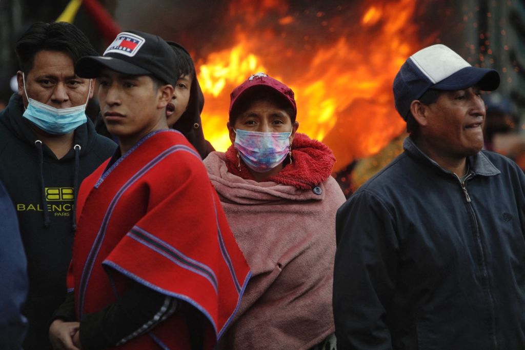 Resumen de noticias de las protestas y el paro nacional en Ecuador del