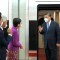 El presidente de China, Xi Jinping, llega a Hong Kong en tren de alta velocidad el 30 de junio.