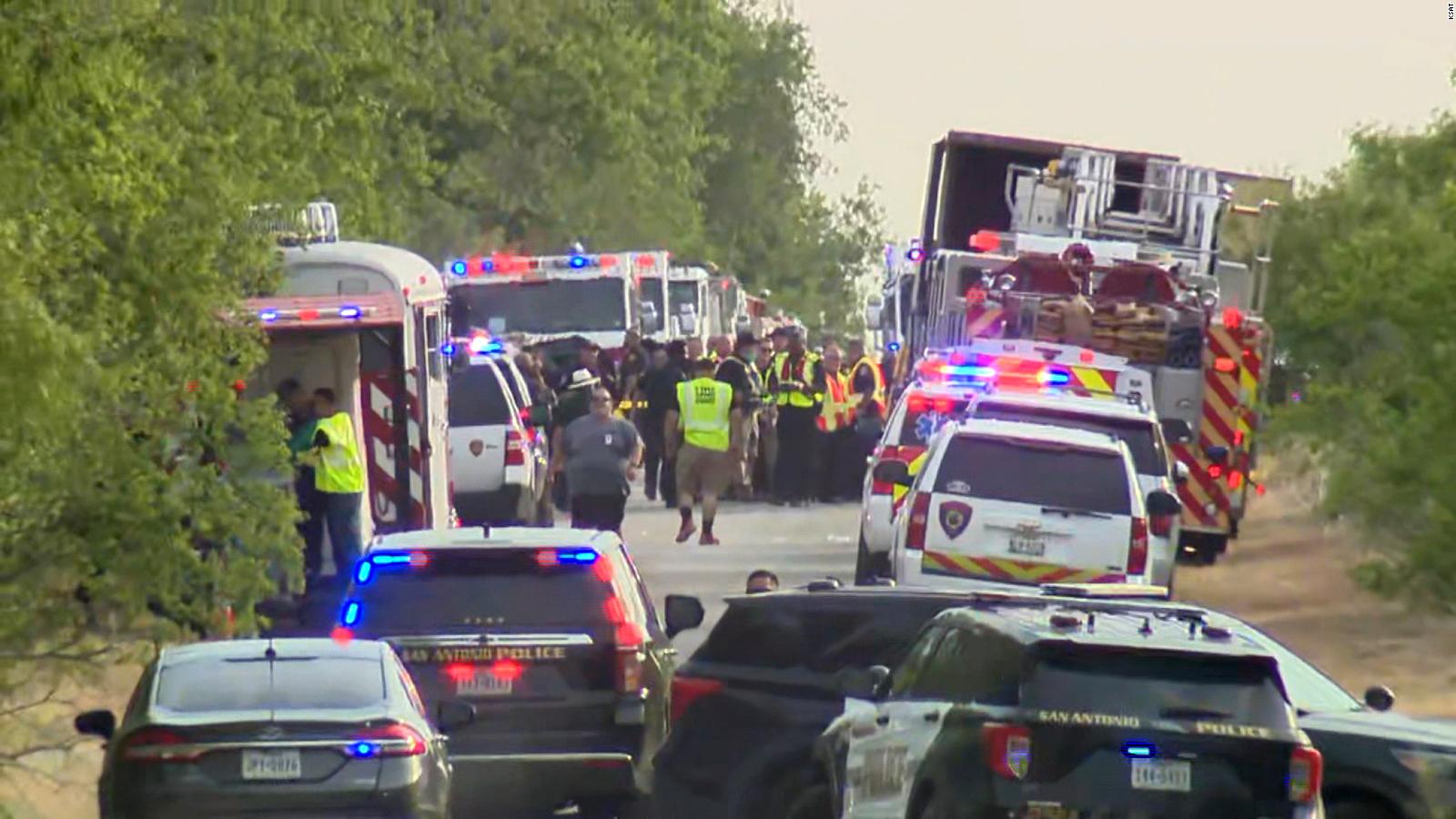 46 migrants found dead inside a truck in San Antonio, Texas