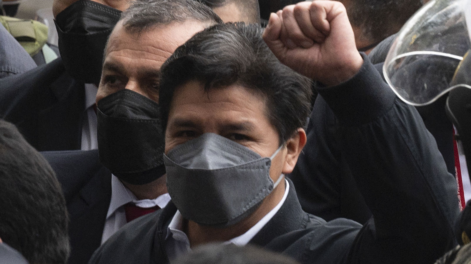Pedro Castillo declara ante la Fiscalía de Perú
