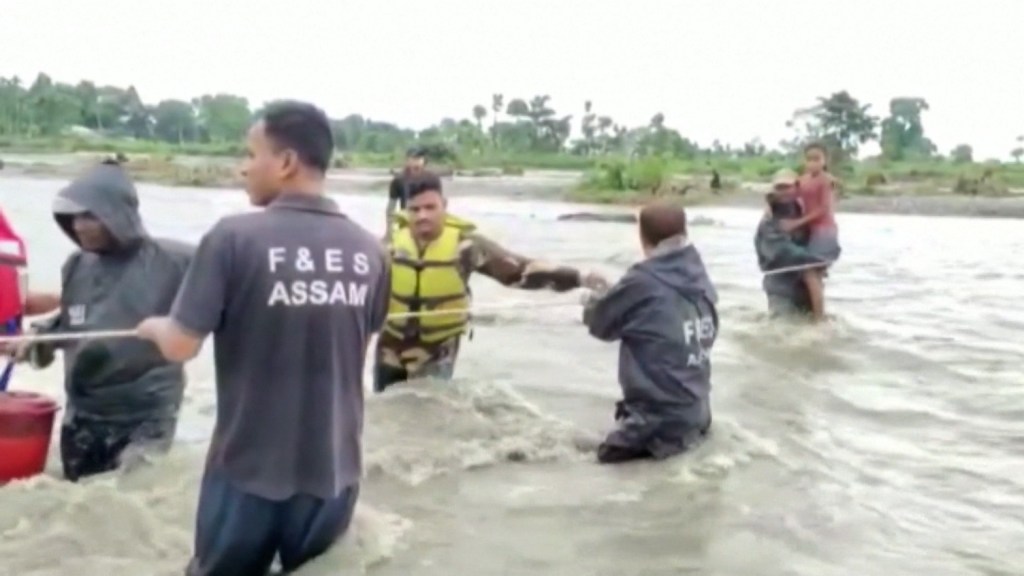   This is how the heavy floods in India and Bangladesh are experienced