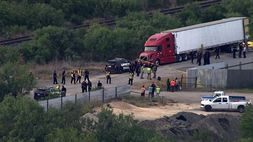 More than 40 migrants died inside a truck in Texas