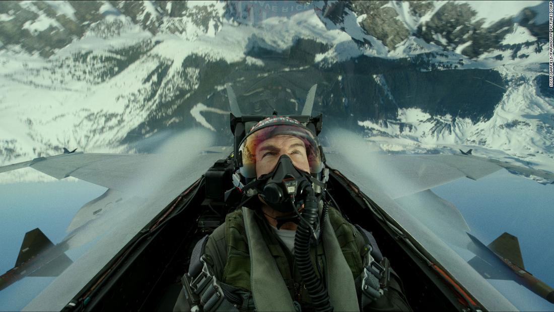 Tom Cruise interpreta al capitán Pete "Maverick" Mitchell en "Top Gun: Maverick", de Paramount Pictures, Skydance y Jerry Bruckheimer Films.