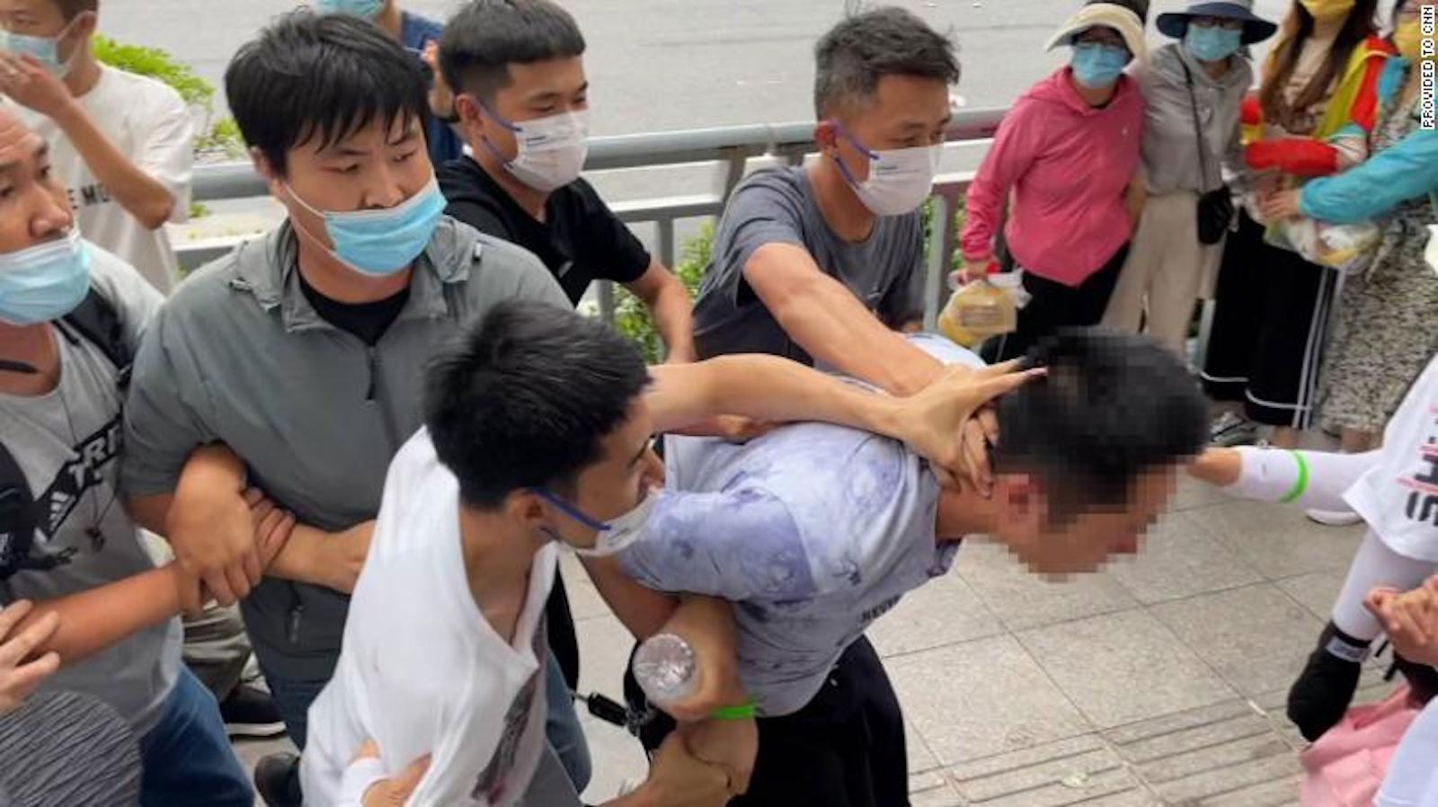 Protestas China