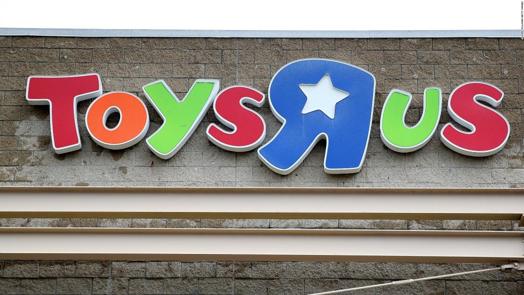 The toy store Toys "R" Us is back with Macy's