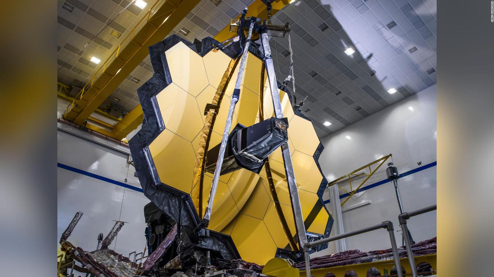 NASA shares a look at an image from the James Webb Telescope