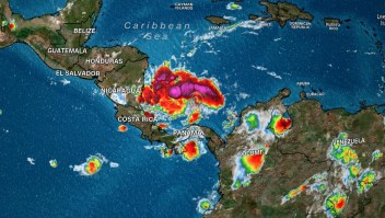 Fenómeno tropical amenaza las costas de Centroamérica y el Caribe