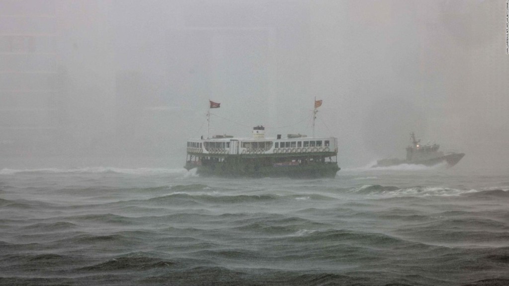 A powerful typhoon wreaks havoc in China