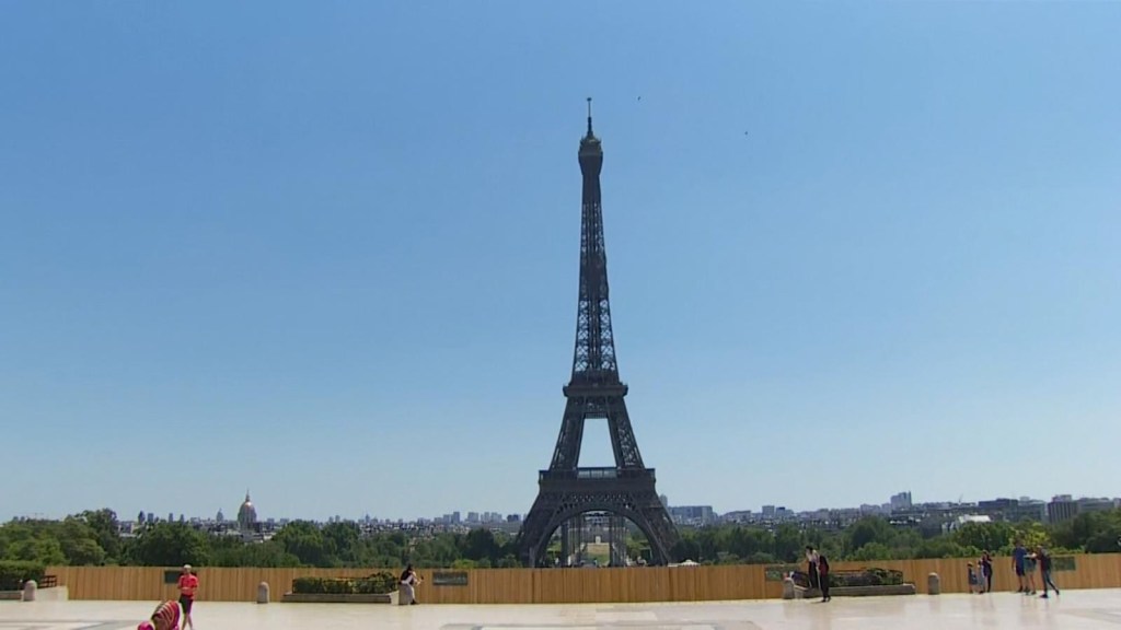 The Eiffel Tower would be damaged by extensive corrosion