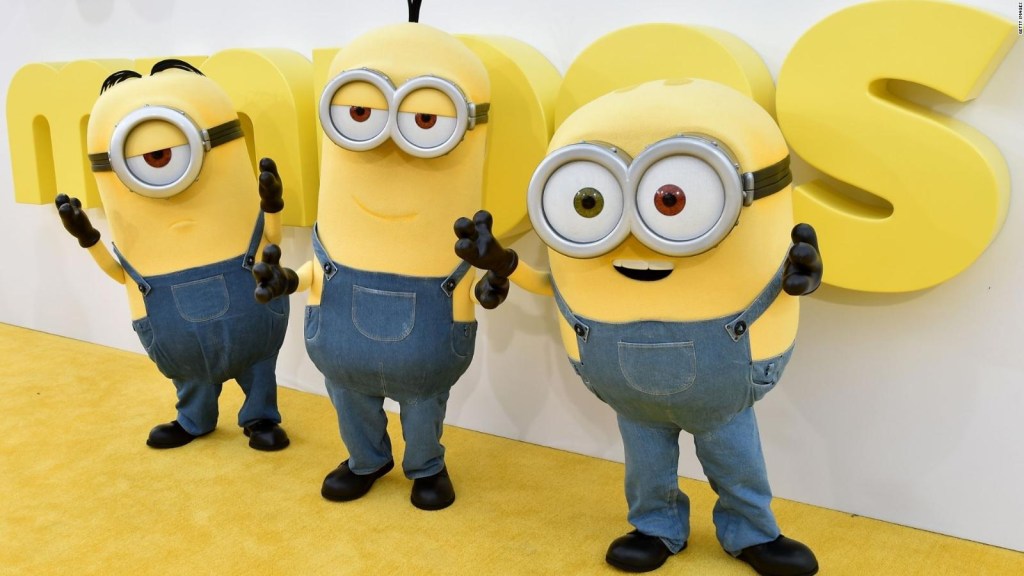 Would you wear a suit to see the "Minions"?  These youngsters do