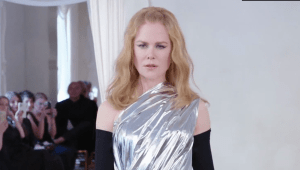 El vestido de Nicole Kidman entre lo más llamativo del desfile de Balenciaga