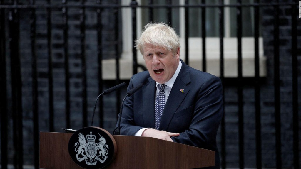 Boris Johnson resigned as Prime Minister