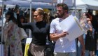 Jennifer Lopez y Ben Affleck fueron vistos en un mercado junto a sus hijos