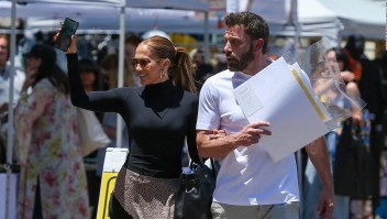 Jennifer Lopez y Ben Affleck fueron vistos en un mercado junto a sus hijos