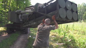 Ucrania sigue pidiendo más armas como esta para luchar contra Rusia