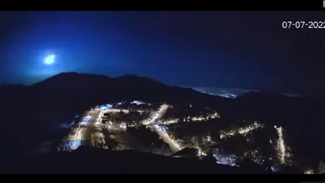 ¿Resplandor de un meteoro? Mira el raro fenómeno en el cielo de Chile