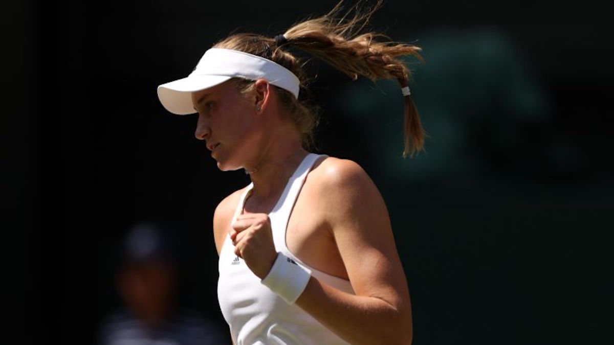 Elena Rybakina Wins The Wimbledon Women's Singles Title, Her First ...