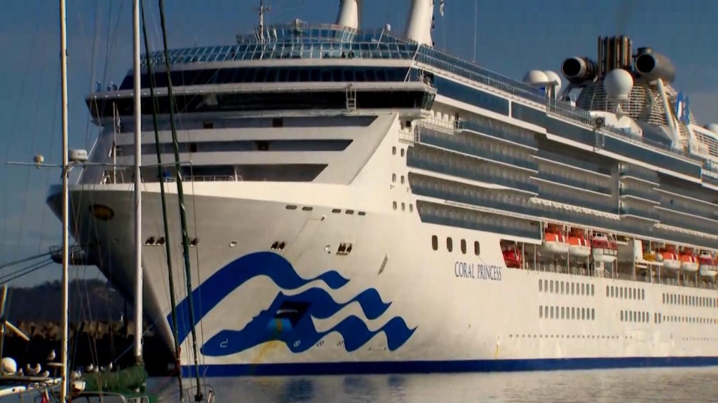 They detect more than 100 cases of covid-19 on a cruise ship in Australia