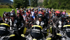 Manifestantes detuvieron la etapa 10 del Tour de Francia