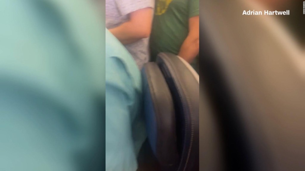 Passengers live tremendous fright after being evacuated from the plane
