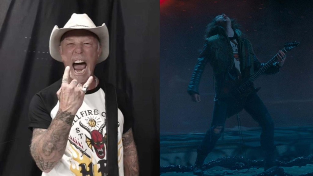 so returned "stranger things" this metallica song to the charts