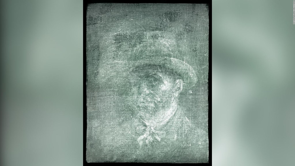 Van Gogh self-portrait found hidden in another painting