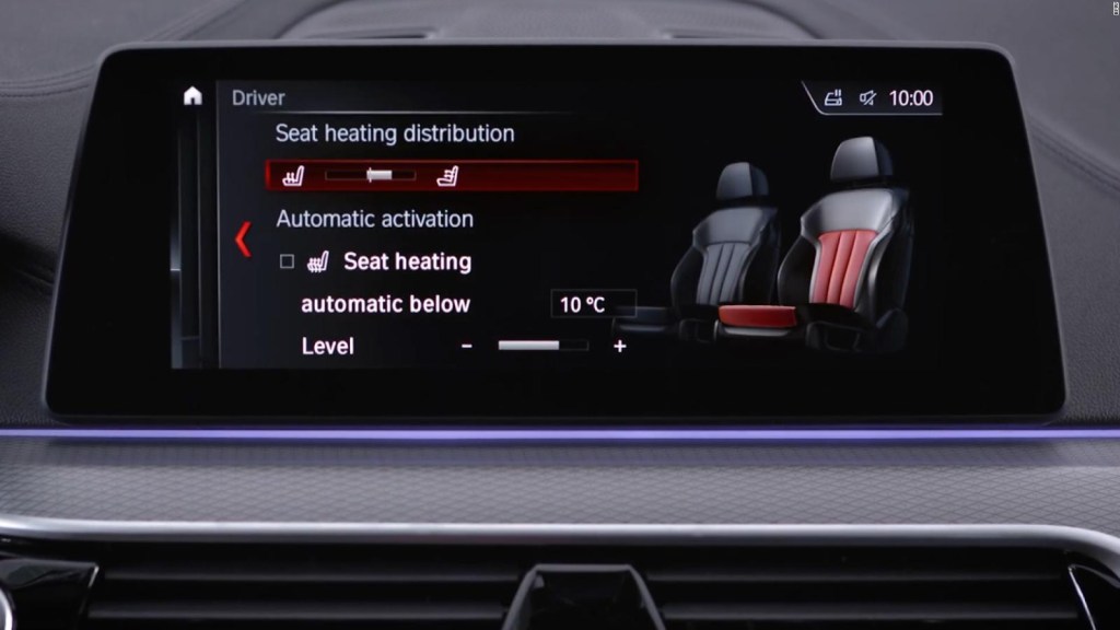 BMW ofrece asientos con calefacción por suscripción