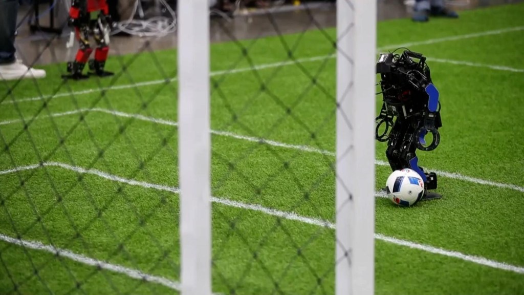 Watch how robots play football at RoboCup 2022